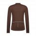 Велоджерси Shimano Apice long sleeves утеплене, коричневое Фото № 2